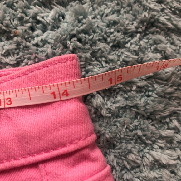 PINK DENIM SKIRT JEAN SKIRT TOMMY HILFIGER ELLE WOODS MEAN GIRLS VIBES - Picture 7 of 10